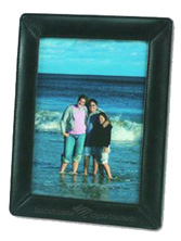 Black Leather 5" x 7" Photo Frame